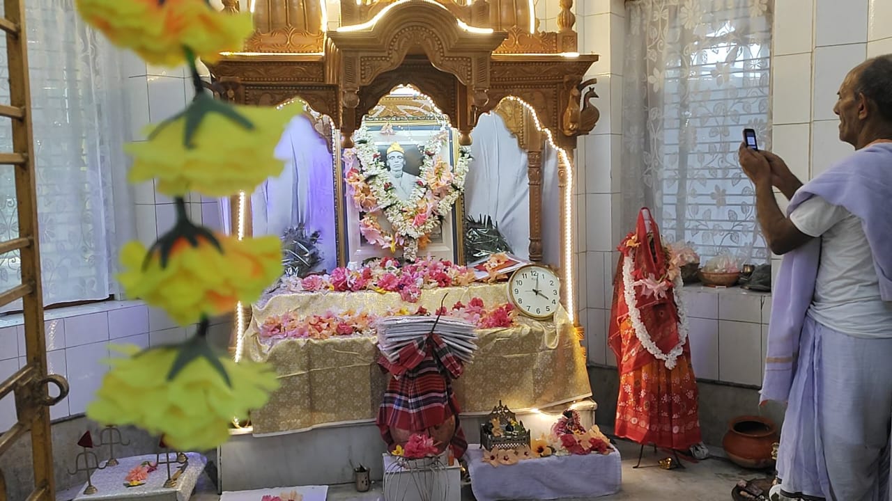 বিশালগড় রঘুনাথপুর শ্রী শ্রী রাম ঠাকুর সেবা মন্দিরে শুভ অক্ষয় তৃতীয়া উৎসব উদযাপন