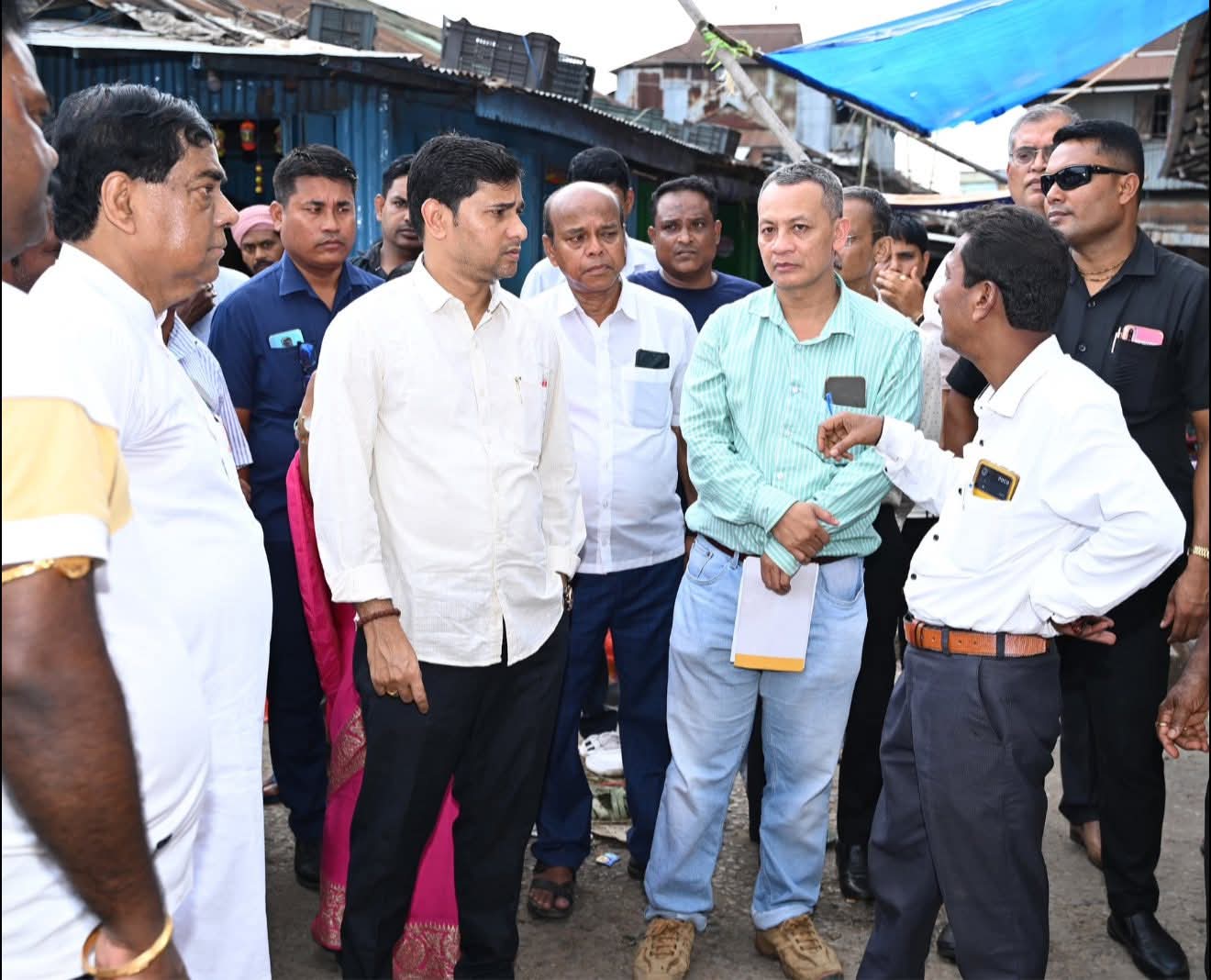 মহারাজগঞ্জ বাজারে হবে অত্যাধুনিক মৎস্য বাজার